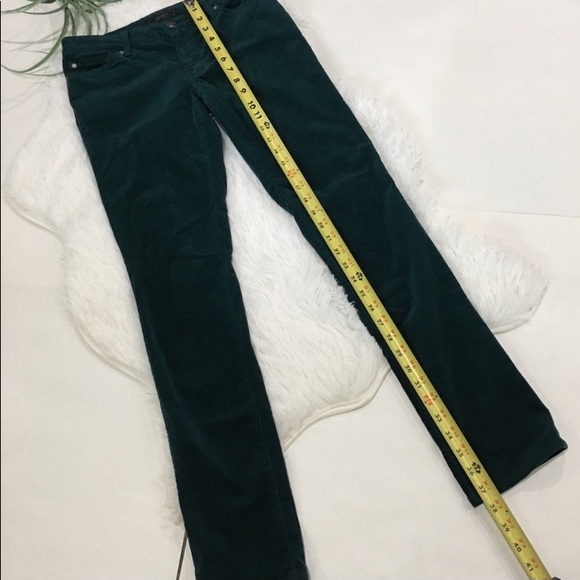 Jessica Simpson Green Corduroy Forever Skinny pants 29 - Picture 4 of 6